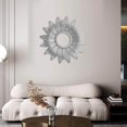 thumbnail image 4 of Round Wall Mirror Makeup Mirrors for Home Decoration Argent, 4 of 9