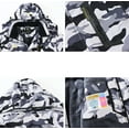 thumbnail image 5 of Tyhengta Men's Waterproof Ski Jacket Warm Winter Snow Coat Mountain Windbreaker Hooded Raincoat Camo1 Gray/White L, 5 of 8
