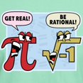 thumbnail image 3 of CafePress - Get Real Be Rational T Shirt - Men's Classic Graphic Cotton T-Shirt, 3 of 4