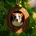 thumbnail image 4 of Nkmbld Animal Ornaments for Christmas Tree, Forest Little Animals Acrylic Hanging Decoration for Tree Walls Windows Doors Home Party Garden, 4 of 6