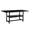 Black, variant on Tcbosik 71 Inch Rectangle Dining Table, 3-Tier Kitchen Table with Open Shelf, Modern Accent Table with Metal Frame for Living Room, Black