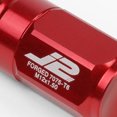 thumbnail image 3 of J2 Engineering LN-T7-007-15-RD J2 Engineering 7075 -T6 Forged Aluminum M12X1.5 20Pcs 50mm Height Close -End Lug Nut Set w / Socket Adapter (Red), 3 of 6