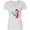 AA-White, variant on Mermaid And Dolphin, Mermaid With Pink Hair Women's V-Neck T-Shirt