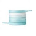 thumbnail image 4 of 1Pair Flat Shoelaces Strings for Sneakers Athletic Running Shoes Gradient Cyan, 4 of 9
