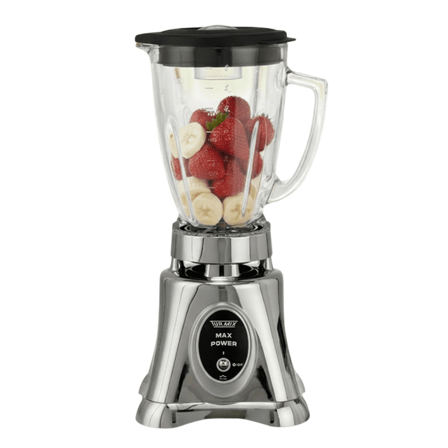 Licuadora Turmix Max Power 1.25l Vidrio - Plateado