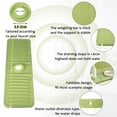 thumbnail image 4 of keepw Easy To And Clean Flexible And Durable Silicone Faucet Mat Splashproof Kitchen Faucet Absorbent Mat Matcha Green, 4 of 6