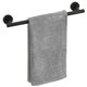 thumbnail image 1 of Toallero Negro Mate Toalleros De 14 Pulgadas Para Baño Montado En La Pared Espesar Sus304 Acero Inoxidable Soporte Para Toallas De Mano Resistente Organizador Accesorios De Baño Longitud Total 16.5 Pu, 1 of 5