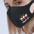 thumbnail image 4 of Destyer Christmas-Themed Cosplay Facial Mask Dustproof Elastic Ear Wearing Face Cover with Filter Type C D 1Set, 4 of 6