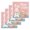 Pink, variant on Happy Easter Kitchen Dish Towels for Drying Dishes Set of 4, Cute Bunny Colorful Eggs Spring Flowers Pink Blue Waffle Weave Microfiber Hand Tea Bathroom Towels Quick Dry & Absorbent Towel 12x12