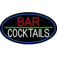 thumbnail image 1 of Red Bar Cocktail LED Neon Sign 13 x 24 - inches, Clear Edge Cut Acrylic Backing, with Dimmer - Bright and Premium built indoor LED Neon Sign for Bar decor., 1 of 7