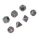 thumbnail image 1 of Dados, 7 piezas de dados de múltiples caras, dados de metal, artesanía excepcional, 1 of 8