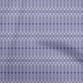 thumbnail image 1 of oneOone Polyester Spandex Royal Blue Fabric Asian Ikat Craft Projects Decor Fabric Printed By The Yard 56 Inch Wide, 1 of 4
