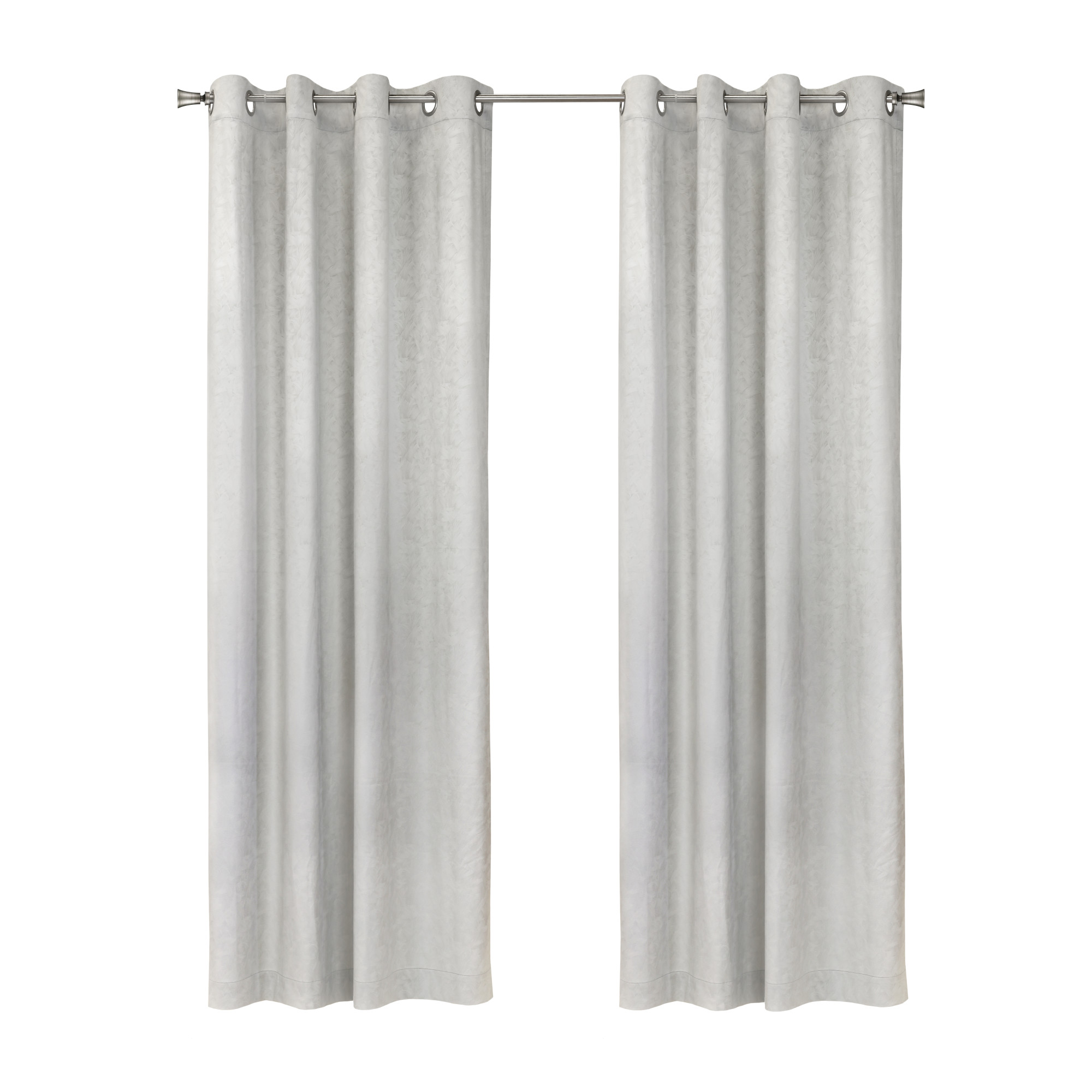 Loft Living Bonsai Room Darkening Grommet Indoor Curtain 52 x 95 in White