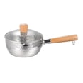 thumbnail image 4 of Japanese Saucepan with Pouring Spout Universal Soup Pot for Hotel Home Kitchen 18cm, 4 of 7