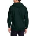 thumbnail image 2 of Hanes Ultimate Cotton Adult Fleece Full-Zip Hoodie , 2XL, Deep Forest, 2 of 5