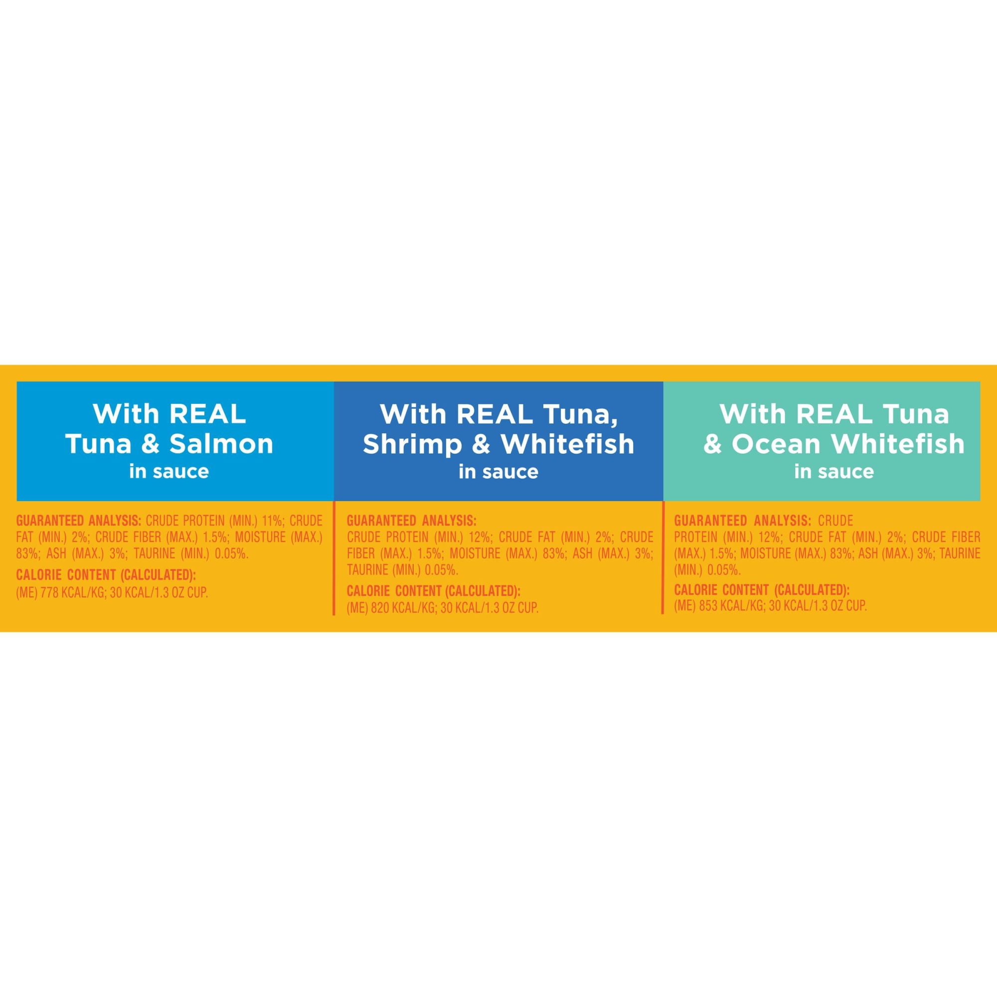 Meow Mix Simple Servings Seafood Variety Pack Wet Cat Food, 12 Single Serve Cups (Packaging May Vary)