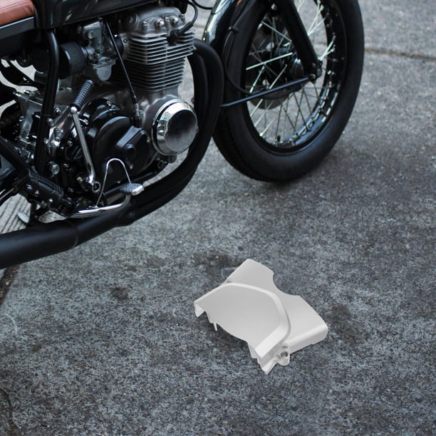 unbranded Protector De Cadena Para Motor De Motocicleta Plata Con Instalación Sencilla Y Materiales Duraderos