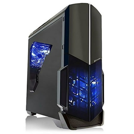 [Ryzen & GTX 1060 Edition] SkyTech Shadow Gaming Computer Desktop PC Ryzen 1200 3.1GHz Quad-Core, GTX 1060 3GB, 8GB DDR4 2400, 1TB HDD, 24X DVD, Wi-Fi USB, Windows 10 Home