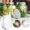 thumbnail image 4 of CRILSTYLEO Smooth Grip Transparent Fermenting Jar Weight for Home Pickling and Kimchi Preparation, 4 of 8