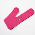 thumbnail image 3 of TekDeals Reusable V Line Face Slimming Double Chin Reducer Lifting Strap Anti-Wrinkle Facial Treatment Pink, 3 of 4