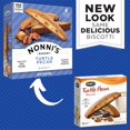 thumbnail image 2 of YBQF Turtle Pecan Biscotti Italian Cookies - Caramel Pecan Cookies Dipped in Milk Chocolate - Pecan Biscotti Individually Wrapped Cookies - All Natural Ingredients - Kosher - 6.88 oz (6 Boxe, 2 of 5