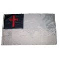 thumbnail image 6 of 3x5 Embroidered Christian Christ Cross 200D Sewn Nylon Flag 3'x5' Made in USA, 6 of 6