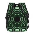 thumbnail image 4 of LNWH Backpacks, Green Chip Circuit Patterns Casual Outdoor Backpack for Students for Laptop, Suitable for 15.6 Inches Notebook, 4 of 7