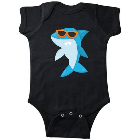 

Inktastic Cool Shark Shark Wearing Sunglasses Cute Shark Gift Baby Boy or Baby Girl Bodysuit