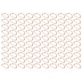 thumbnail image 2 of 100 Uds anillos en D duraderos usables fáciles de reemplazar convenientes y prácticos hebillas de bolsa compactas para collaresOro 2x15x10mm, 2 of 5