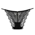 thumbnail image 1 of Ropa interior de encaje sexy para mujer Lencería Tangas Bragas Señoras Hollow Out Ropa interior Fridja nalpqowj45315, 1 of 8