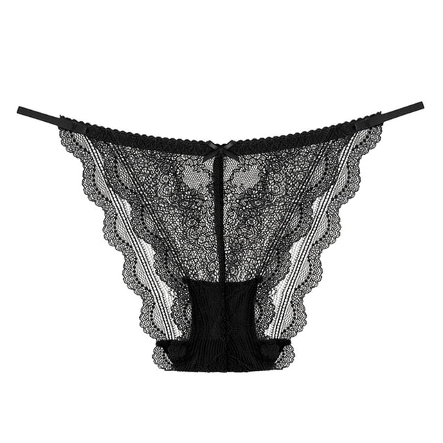 Ropa interior de encaje sexy para mujer Lencería Tangas Bragas Señoras Hollow Out Ropa interior Fridja nalpqowj45315
