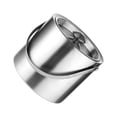 thumbnail image 1 of Wosthever Cubo de hielo versátil con tapa para una variedad de bebidas Cubo de hielo de acero inoxidable con tapa fácil Cocina y Comedor plata 3 litros, 1 of 6