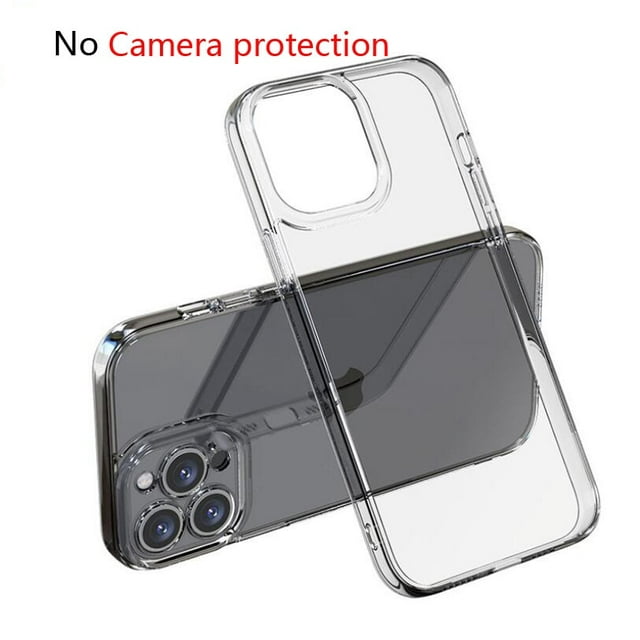 Clear Case For iPhone 12 11 13 14 Pro max Soft TPU Transparent Phone Case Clear Cover For iPhone 12 13 mini Cases