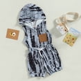 thumbnail image 2 of Boy Baby Clothes Toddler Boys Kids Summer Hooded Printed Short Sleeved Running Suit 0 6 12 18 24 Months 2T 3T Vest Tank Tops+Shorts T-Shirt with Shorts 2-Piece, 2 of 9