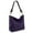 Purple, variant on Montana West Hobo Bags for Women Top Handle Satchel Shoulder Purse Bucket Handbag, Black