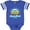 Football Blue and White, variant on Inktastic Summer Enjoy the Sunshine Laguna Beach California in Blue Boys or Girls Baby Bodysuit