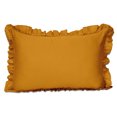 thumbnail image 1 of Vargottam Ruffled Pillow Sham Standard 26x20 Cotton Frill Pillow Cases Shabby Chic Farmhouse Decor Pillowcase, 1 of 1
