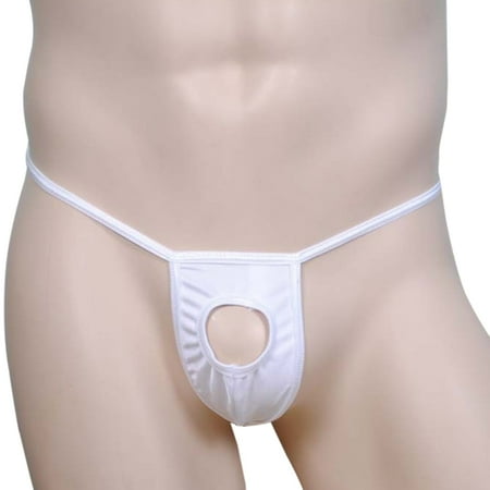 

Men s Bare Pennis Panties G-String T-back Underpants Briefs Sexy Lingerie Underwear White