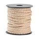 thumbnail image 4 of Cordón de gamuza sintética con tachuelas, tira de 20 yardas (0,20 pulgadas), microfibra, ideal para coser y abalorios, para vestidos, decoraciones y Beige plateado, 4 of 9
