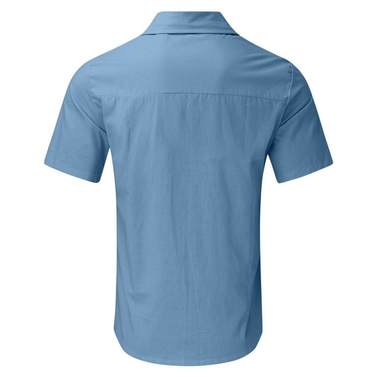 Casual Work Solid Buttons Turn-back Collar Short Sleeve Two Pieces Casual Work Solid Buttons Turn-back Collar Short Sleeve Two Pieces