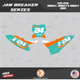 thumbnail image 3 of Kalair GFX Graphics Kit for KTM Motorcross 4-Stroke 250SX-F, 350SX-F, and 450SX-F (2023) Jawbreaker Series, 3 of 5