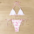 thumbnail image 4 of Hwmodou Women Swimsuits Sexy Bikini Swimsuit Women's Swimwear Push Up Bikini Set Thong Fashion Bathing Suit Beach Wear Surfing Sunbathing Beachwear For Woman, 4 of 6