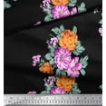 thumbnail image 2 of Soimoi Cotton Duck Fabric Florals Floral Printed Fabric 1 Yard 42 Inch Wide, 2 of 3