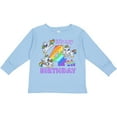 thumbnail image 3 of Inktastic It's My 4th Birthday Unicorn Boys or Girls Long Sleeve Toddler T-Shirt, 3 of 5