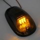 thumbnail image 4 of 5Pcs Smoked Cover Amber LED Cab Roof Top Marker Running Light For Truck SUV 4x4, 4 of 5