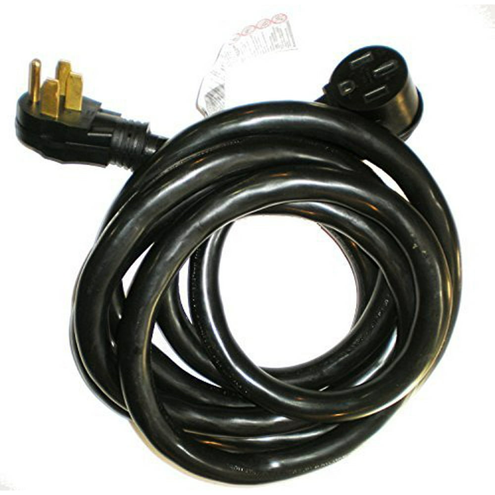36' Ft RV 50 Amp STW 6/3+8/1 Heavy Duty RV Extension Cord Power Supply