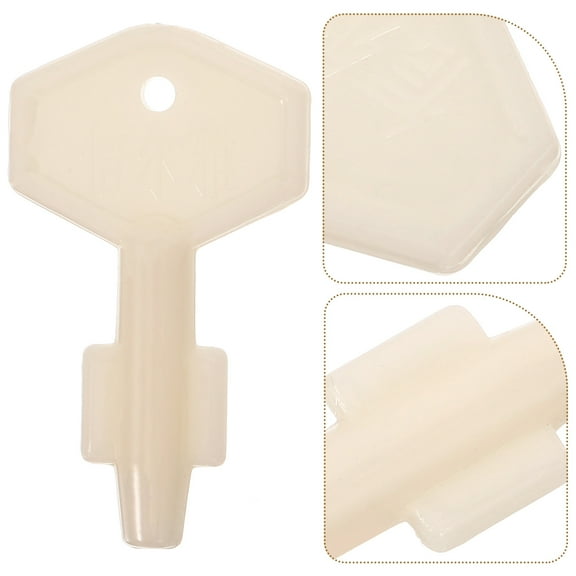 KAJNBN 1Pcs Roll Paper Towel Dispenser Key for Public Restroom Accessories White Plastic