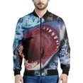 thumbnail image 5 of Ropa de diseñador para hombre, chaquetas de bombardero con estampado 3D de tiburón para hombre y mujer, chaqueta de vuelo, abrigo de cuello alto estilo hip hop callejero con cremallera, tops de gran t, 5 of 5