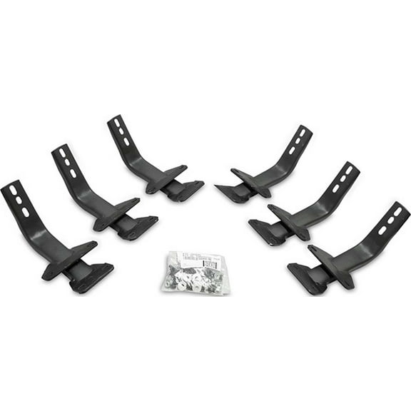 big country 392695 crew bracket (ford f-150 for 4", 5" & 6" widesider bars-cab length)