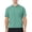 Green, variant on FRSASU Men's Short Sleeve Hoodie Gym Shirts Lightweight Quick-Dry Athletic Pullover Hooded Workout Fitness Tee White